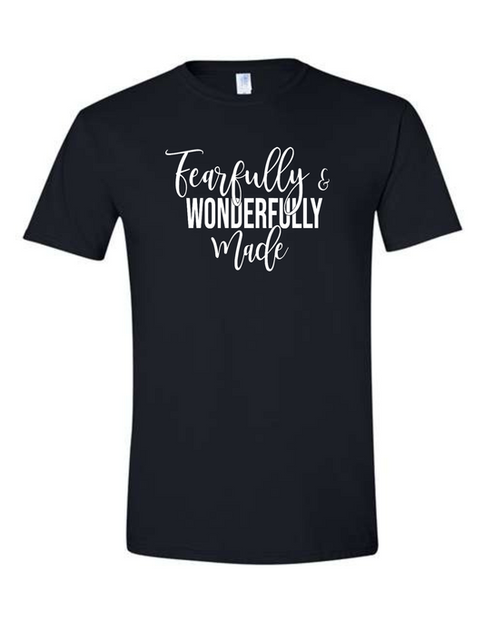 Fearfully & Wonderfully Made T-shirt