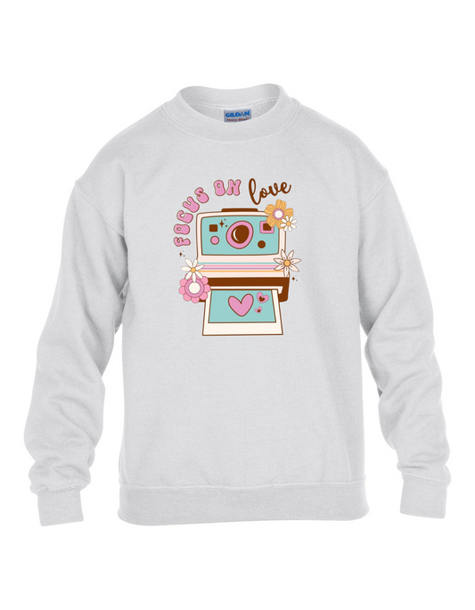 Focus On Love Youth Sweatshirt